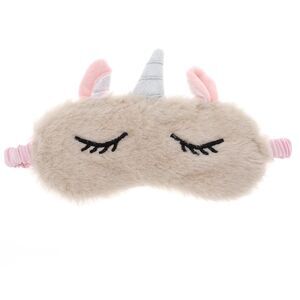 Kid's Cartoon Sleep Mask Eye Beige